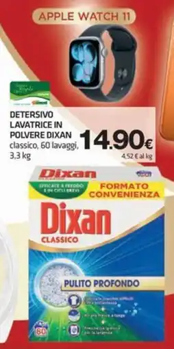Superconti Detersivo lavatrice in polvere Dixan classico offerta