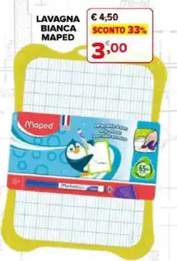 Iperal Lavagna Bianca Maped offerta