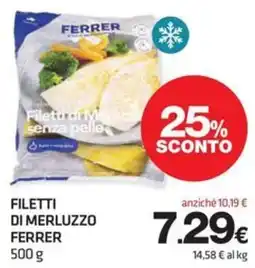 Superconti Filetti di Merluzzo FERRER offerta