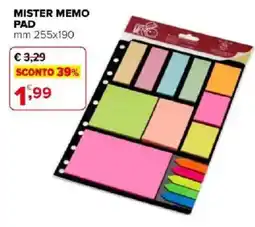 Iperal MISTER MEMO PAD offerta