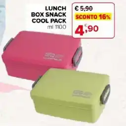 Iperal Lunch box snack cool pack offerta