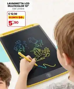 Iperal Lavagnetta lcd multicolor 10" con penna offerta