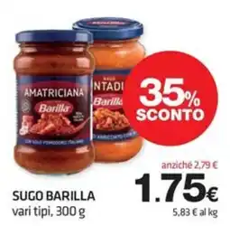 Superconti Sugo Barilla offerta