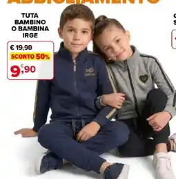 Iperal Tuta bambino o bambina IRGE offerta