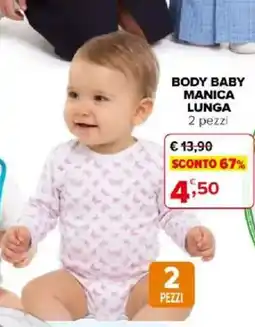 Iperal Body baby manica lunga offerta
