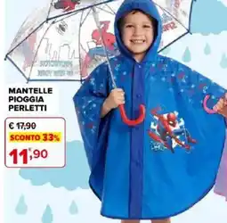 Iperal Mantelle Pioggia Perletti offerta