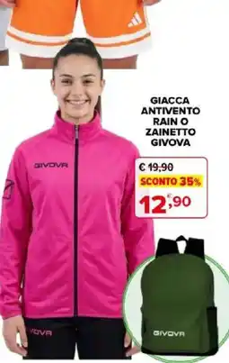 Iperal GIACCA ANTIVENTO RAIN O ZAINETTO GIVOVA offerta
