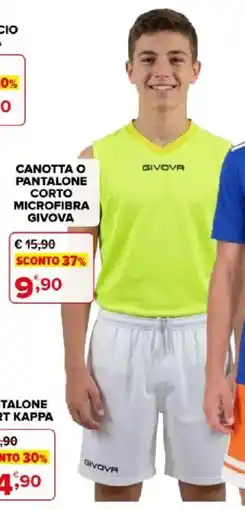 Iperal CANOTTA O PANTALONE CORTO MICROFIBRA GIVOVA offerta
