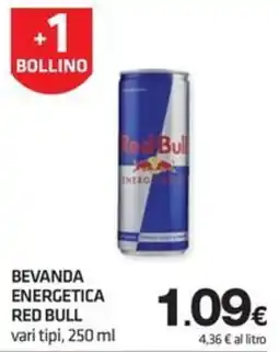 Superconti Beveranda energetica Red Bull offerta