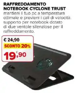 Iperal Raffreddamento notebook cyclone trust offerta