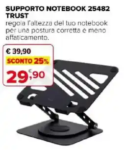 Iperal Supporto notebook 25482 Trust offerta