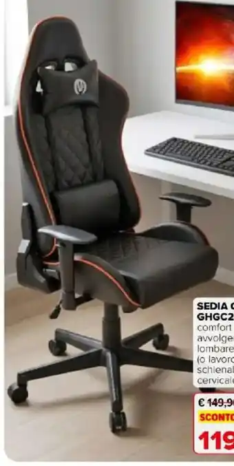 Sedia gaming GHGC244063 gluck