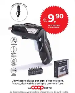 Superconti AVVITATORE A BATTERIA offerta