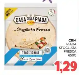 Eté CRM PIADA SFOLIATA FRESCA offerta