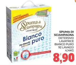 Eté Spuma di sciampagna Lavatrice Bianco puro offerta