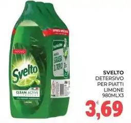 Eté Svelto Detersivo per Piatto Limone offerta