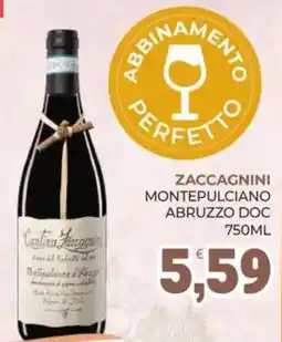 Eté Zaccagnini Montepulciano d'Abruzzo DOC offerta