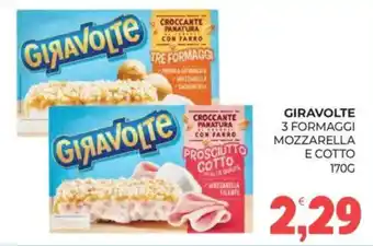 Eté GIRAVOLTE 3 FORMAGGI MOZZARELLA E COTTO offerta