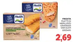 Eté FROSTA FILETTI DI MERLUZZO GRATINATI offerta