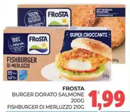 Eté FROSTA BURGER DORATO SALMONE offerta