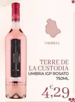 Eté Terre de la Custodia Umbria IGP Rosato offerta