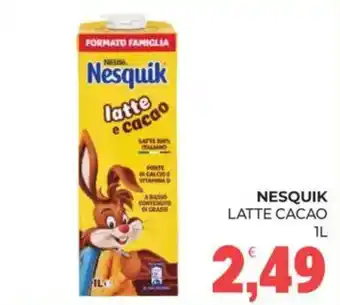 Eté Nesquik latte cacao offerta