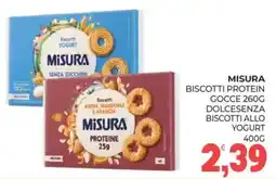 Eté Biscotti Protein Gocce Misura offerta