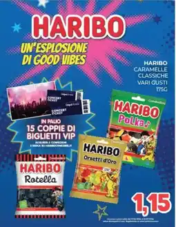 Eté HARIBO Caramelle Classiche Vari Gusti offerta