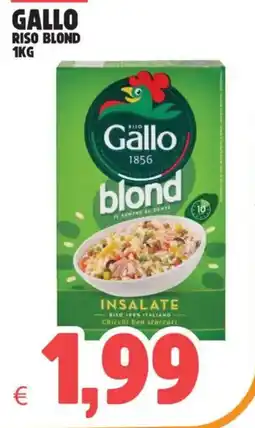 Eté Gallo Riso Blond offerta