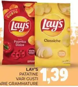 Eté Lay's Patatine Vari Gusti offerta