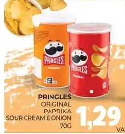 Eté Pringles Original Paprika Sour Cream E Onion offerta