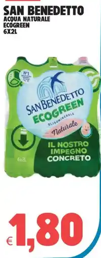 Eté SAN BENEDETTO ACQUA NATURALE ECOGREEN offerta