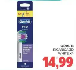 Eté ORAL B RICARICA 3D WHITE offerta