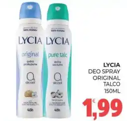 Eté LYCIA DEO SPRAY ORIGINAL TALCO offerta