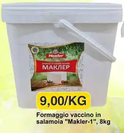 Mix Markt Formaggio vaccino in salamoia "Makler-1" offerta