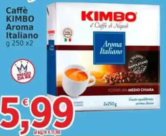 Market Ingross Caffè KIMBO Aroma Italiano offerta