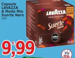 Market Ingross Capsule LAVAZZA A Modo Mio Suerte Nero offerta