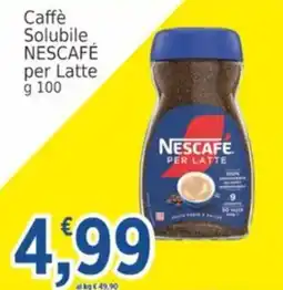 Market Ingross Caffè Solubile NESCAFE per Latte offerta