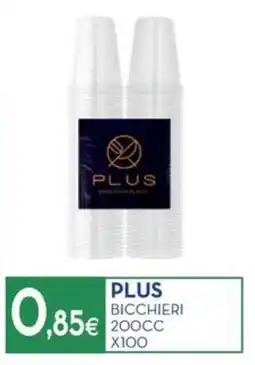 Proshop PLUS BICCHIERI offerta