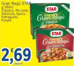 Market Ingross Gran Ragù STAR offerta