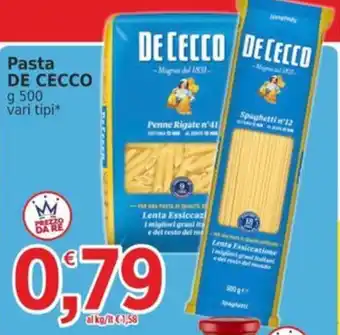 Market Ingross Pasta DE CECCO offerta