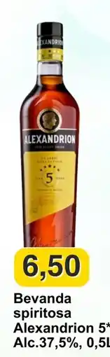 Mix Markt Bevanda spiritosa Alexandrion 5* offerta