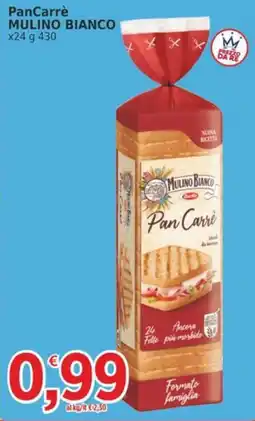 Market Ingross Pan Carrè Mulino Bianco offerta