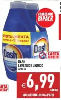 Supermercati Agorà Dash Lavatrice Liquido offerta