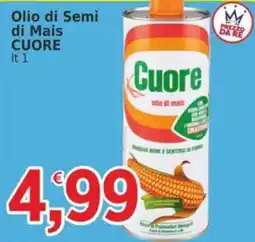 Market Ingross Olio di Semi di Mais Cuore offerta