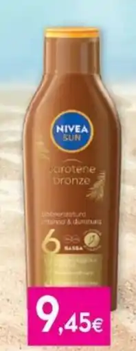 Proshop Nivea sun carotene bronze offerta