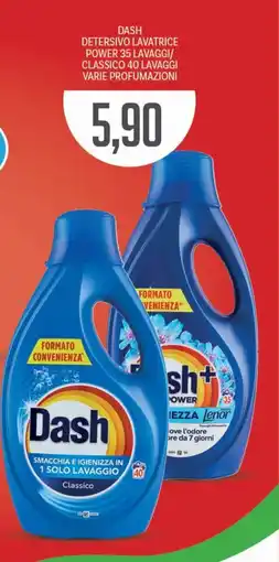 Supermercati Piccolo Dash detersivo lavatrice power offerta