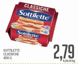 Supermercati Piccolo Sottilette Classiche offerta