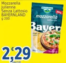 Market Ingross Mozzarella Julienne Senza Lattosio BAYERNLAND offerta