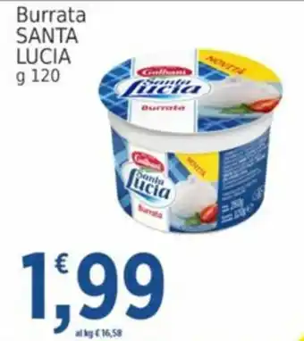 Market Ingross Burrata Santa Lucia offerta